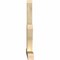 Ekena Millwork Saratoga Rough Sawn Timber Gable Bracket, Douglas Fir, 108"W x 63"H x 6"D x 6"F, 14/12 Pitch GBW108X63X0606SAR00RDF - alternate 2